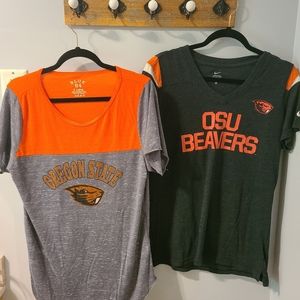OSU Beavers Nike/Blue 84 Women's XL T-Shirt Lot